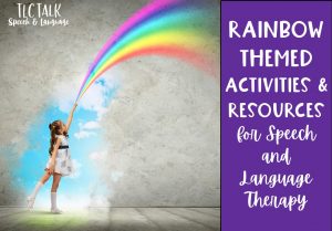 rainbow themed activities and resources